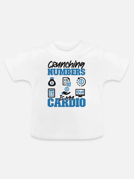 Accountant Bookkeeper Accounting - Baby Bio-T-Shirt mit Rundhals - Weiß