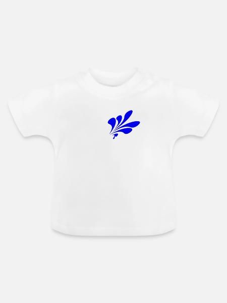 Feuerwehrmann - Baby Bio-T-Shirt mit Rundhals - Weiß