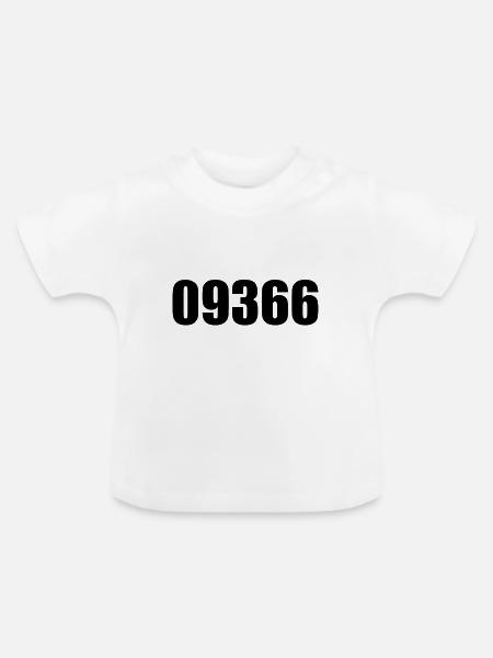 Stollberg - Baby Bio-T-Shirt mit Rundhals - Weiß