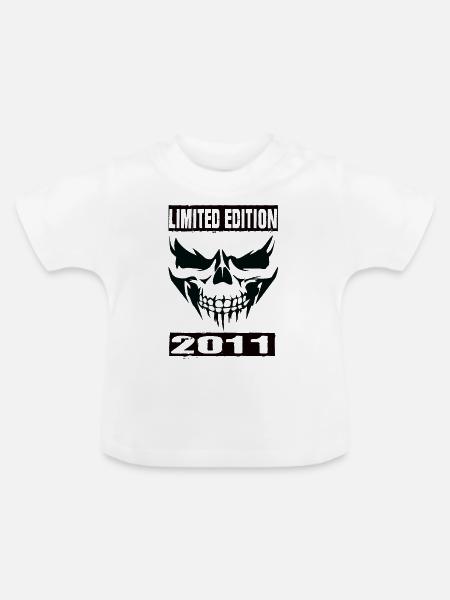 Limited Edition 2011 - Baby Bio-T-Shirt mit Rundhals - Weiß