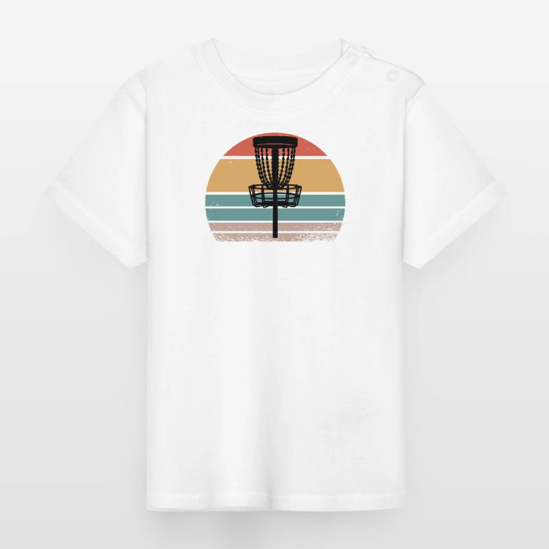 Disc Golf Discgolf Ultimate Discgolf Player Disc T-shirt bio col rond Bébé