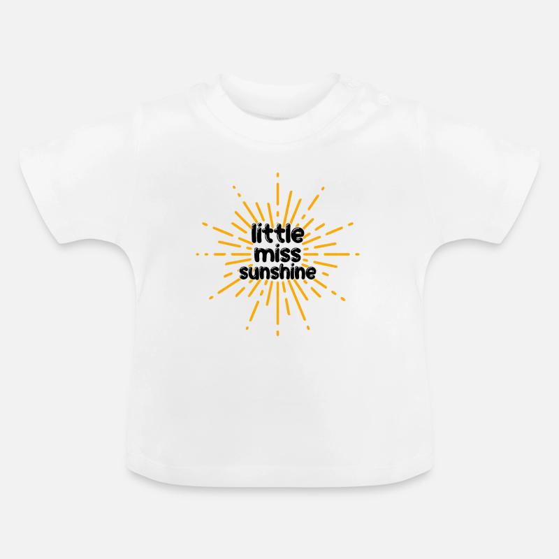Conception de Little Miss Sunshine - T-shirt bio col rond Bébé - blanc