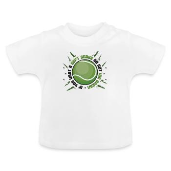 Wenn Sie Ein Softeis Wollen, Holen Sie Sich Eins - Baby Bio-T-Shirt mit Rundhals - Weiß - Vorne