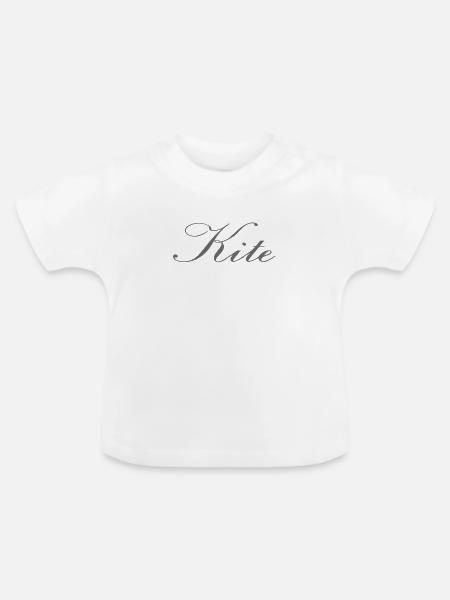 kite - Baby Bio-T-Shirt mit Rundhals - Weiß