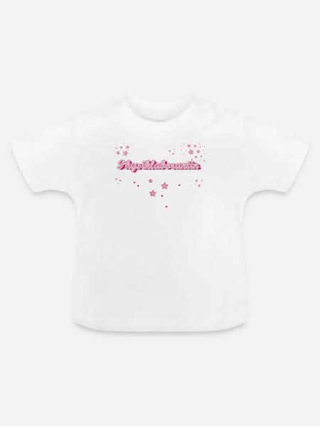 Laborant Abschluss-Geschenk Physiklaborantin - Baby Bio-T-Shirt mit Rundhals - Weiß