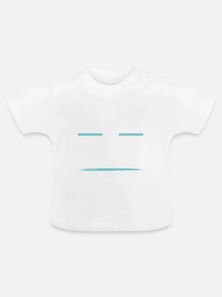 Chess Crew - Baby Bio-T-Shirt mit Rundhals - Weiß
