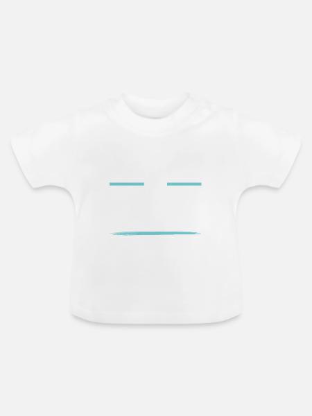 Cricket Crew - Baby Bio-T-Shirt mit Rundhals - Weiß