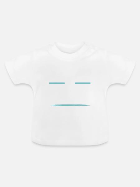 Fishing Crew - Baby Bio-T-Shirt mit Rundhals - Weiß