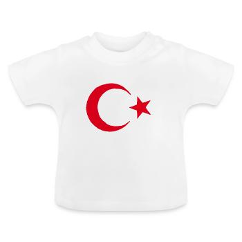 Türkei Türke Istanbul - Baby Bio-T-Shirt mit Rundhals - Weiß - Vorne