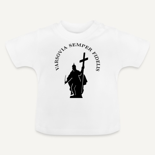varsoviasf - Ekologiczna koszulka niemowlęca z okrągłym dekoltem