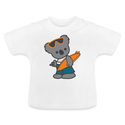 Surfer - Baby Organic T-Shirt with Round Neck