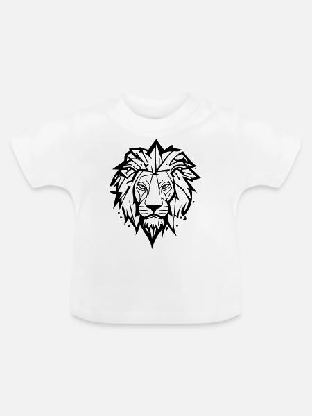 Tiger - Baby Bio-T-Shirt mit Rundhals - Weiß