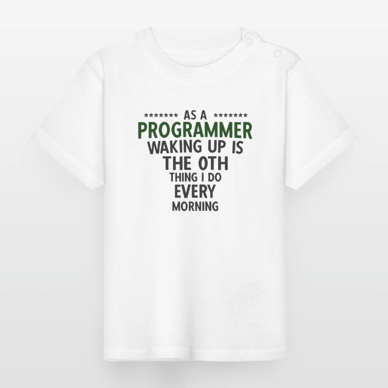 Software Ingenieur Informatiker Programmierer Baby Bio-T-Shirt mit Rundhals
