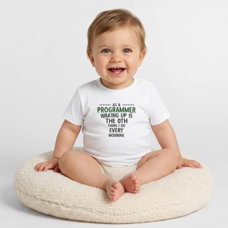 Software Ingenieur Informatiker Programmierer Baby Bio-T-Shirt mit Rundhals