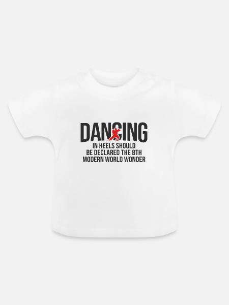 Breakdancing Tanzen für Tänzer - Baby Bio-T-Shirt mit Rundhals - Weiß