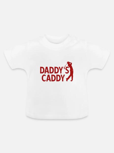 Golfplatz zum Golfen Golf - Baby Bio-T-Shirt mit Rundhals - Weiß