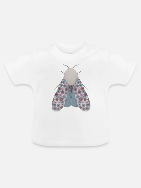 Motte - Baby Bio-T-Shirt mit Rundhals - Weiß
