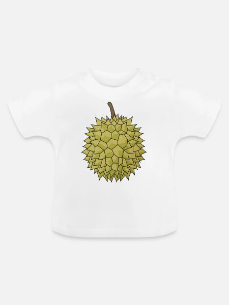 Durian - Maharlika - Baby Bio-T-Shirt mit Rundhals - Weiß
