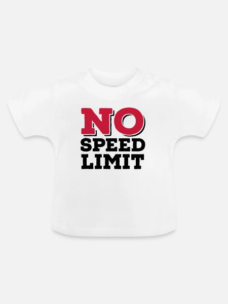 6061912 121780076 speed2 - Baby Bio-T-Shirt mit Rundhals - Weiß
