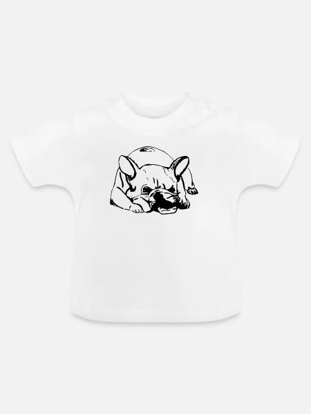 Mauritius - Baby Bio-T-Shirt mit Rundhals - Weiß