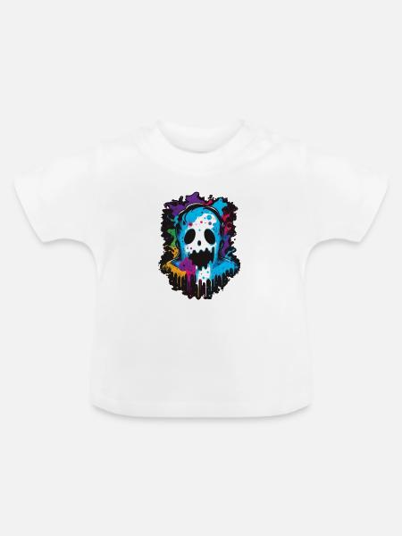 Geist - Baby Bio-T-Shirt mit Rundhals - Weiß