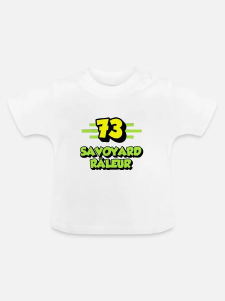 Klagender Savoyer - Baby Bio-T-Shirt mit Rundhals - Weiß