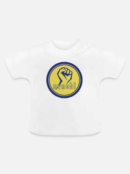 invincible 04 - Baby Bio-T-Shirt mit Rundhals - Weiß
