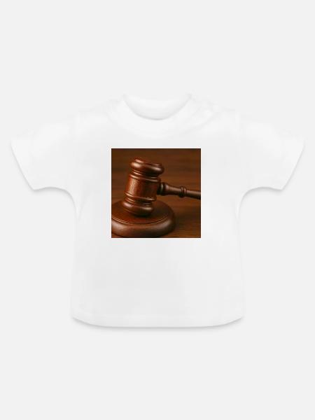 Beruf - Vorsitzender - Baby Bio-T-Shirt mit Rundhals - Weiß