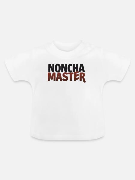 NONCHA-MEISTER - Baby Bio-T-Shirt mit Rundhals - Weiß