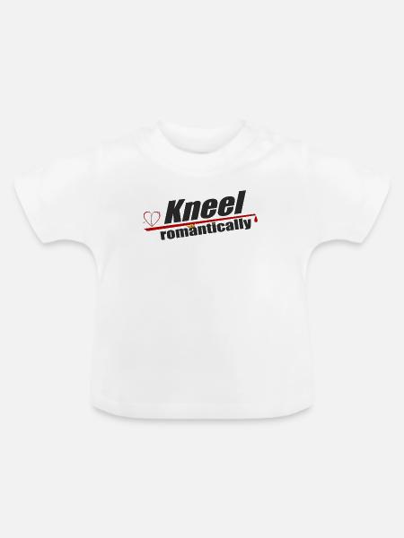 Valentine’s Sparrow Edition - Baby Bio-T-Shirt mit Rundhals - Weiß