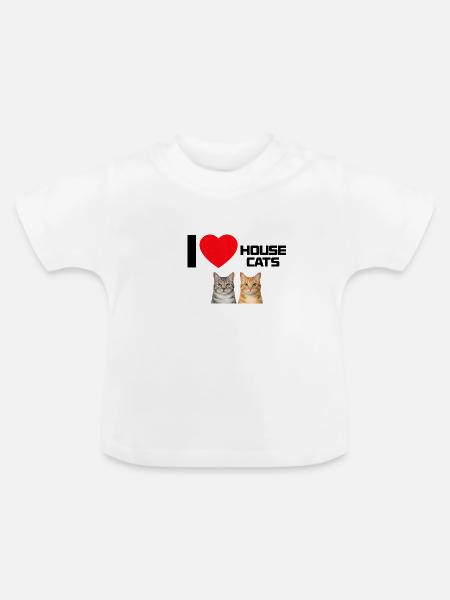 Originaldesign DJ Raymond - Baby Bio-T-Shirt mit Rundhals - Weiß
