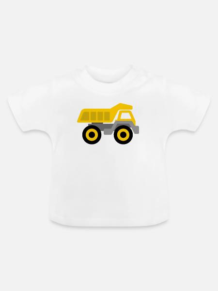 Kipper - Baby Bio-T-Shirt mit Rundhals - Weiß