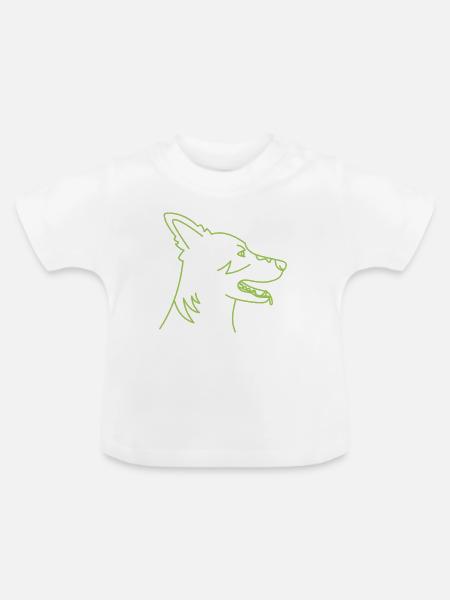 AmarokGeist - Baby Bio-T-Shirt mit Rundhals - Weiß