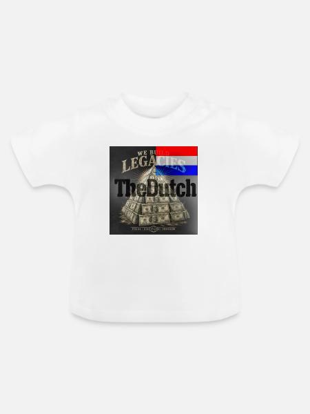 Vermächtnispyramide: Fokus und Freiheit - Baby Bio-T-Shirt mit Rundhals - Weiß