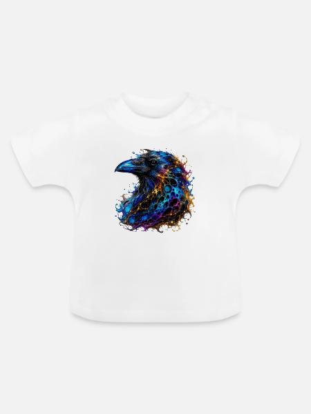 Midnight Messenger - Baby Bio-T-Shirt mit Rundhals - Weiß