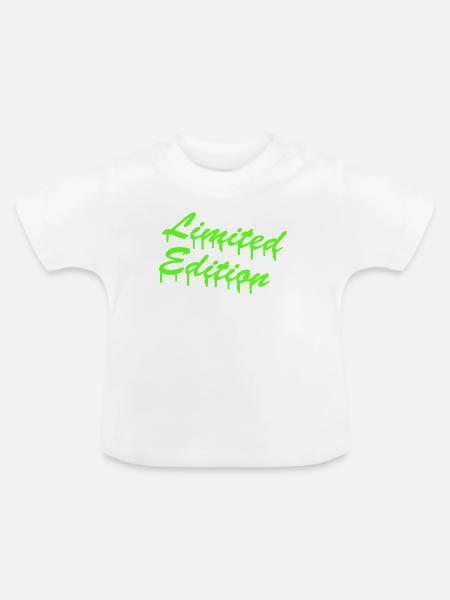 Limited Edition - Baby Bio-T-Shirt mit Rundhals - Weiß