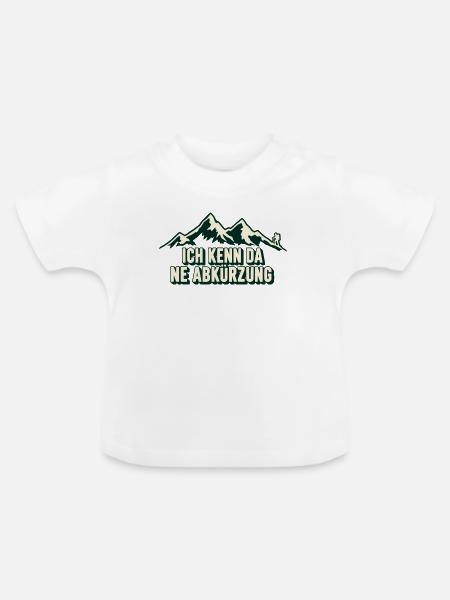 Die Abkürzung - Baby Bio-T-Shirt mit Rundhals - Weiß