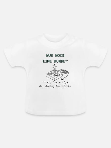 Runde2 - Baby Bio-T-Shirt mit Rundhals - Weiß