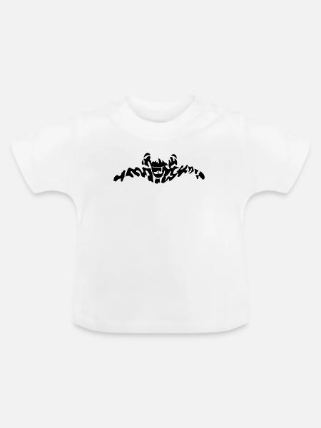 Skydiver - Baby Bio-T-Shirt mit Rundhals - Weiß