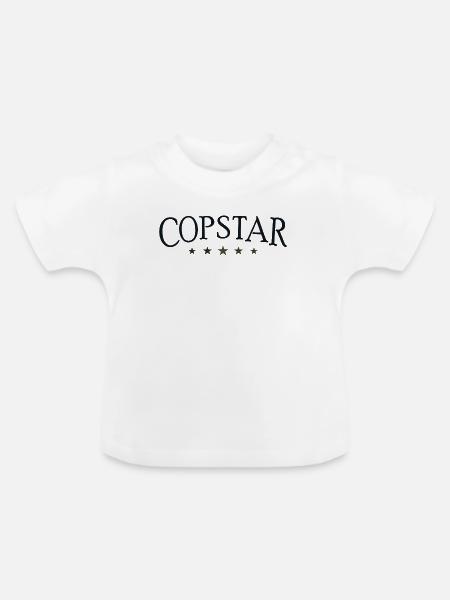 Copstar - Baby Bio-T-Shirt mit Rundhals - Weiß