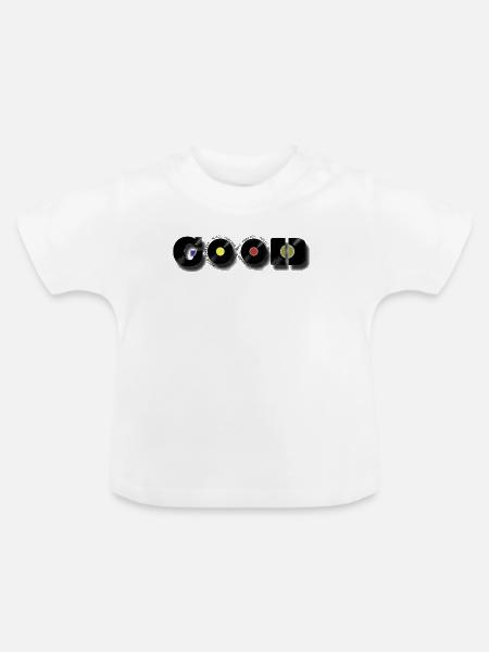 GUT - Baby Bio-T-Shirt mit Rundhals - Weiß