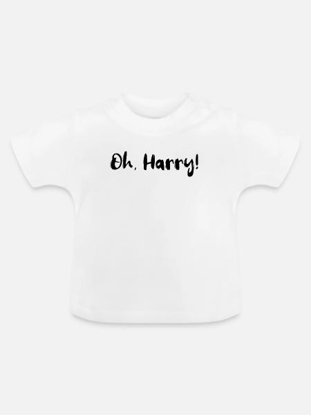 Oh, Harry! Design - Baby Bio-T-Shirt mit Rundhals - Weiß