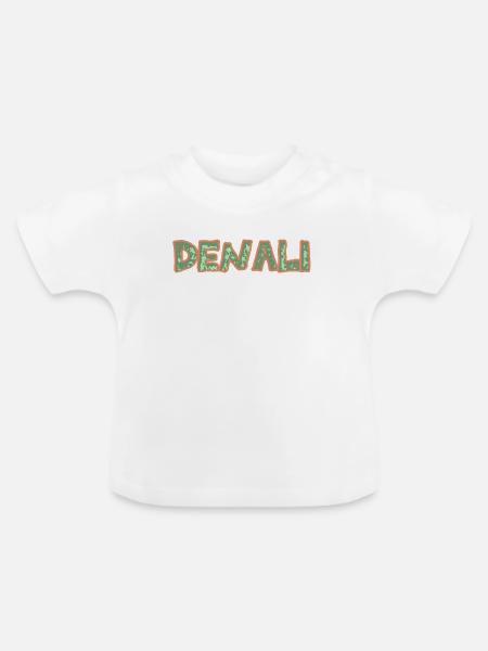 Trekking Denali - Baby Bio-T-Shirt mit Rundhals - Weiß