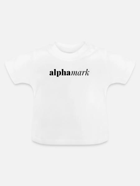 Cooles Design für Männer - Baby Bio-T-Shirt mit Rundhals - Weiß