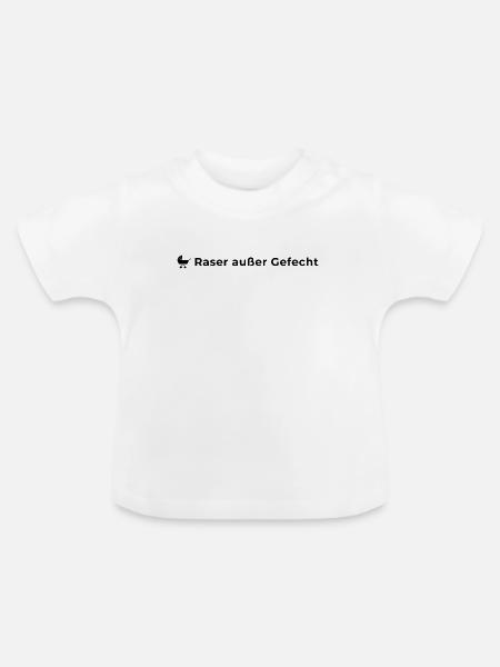 Nico Liebscher - Baby Bio-T-Shirt mit Rundhals - Weiß