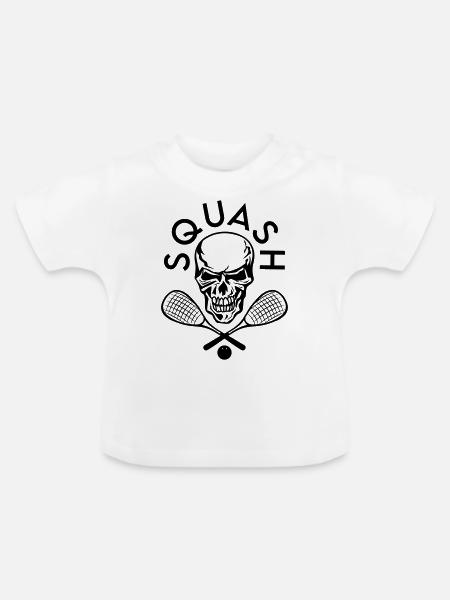 Squash - Baby Bio-T-Shirt mit Rundhals - Weiß