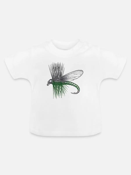 Der Master's Fly - Baby Bio-T-Shirt mit Rundhals - Weiß