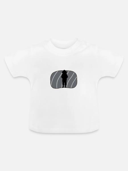 Bienen Biene Beekeeping - Baby Bio-T-Shirt mit Rundhals - Weiß