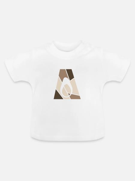 Avocado Avocado Toast - Baby Bio-T-Shirt mit Rundhals - Weiß