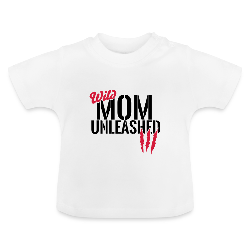 Wilde Mutter entfesselt - Baby Bio-T-Shirt mit Rundhals